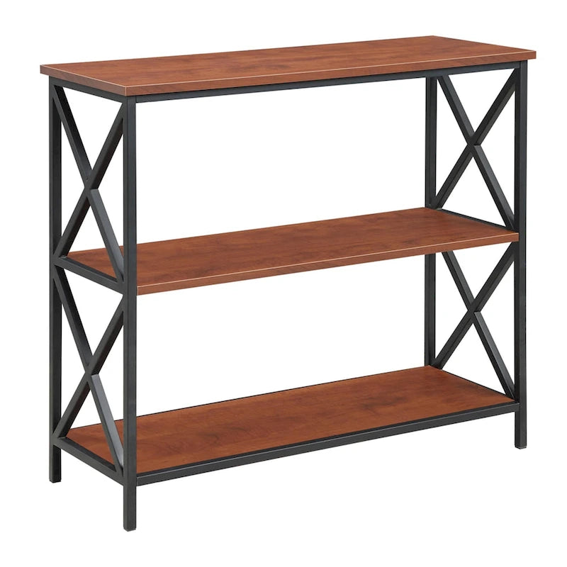 3-Tier Open Bookcase Shelving Unit