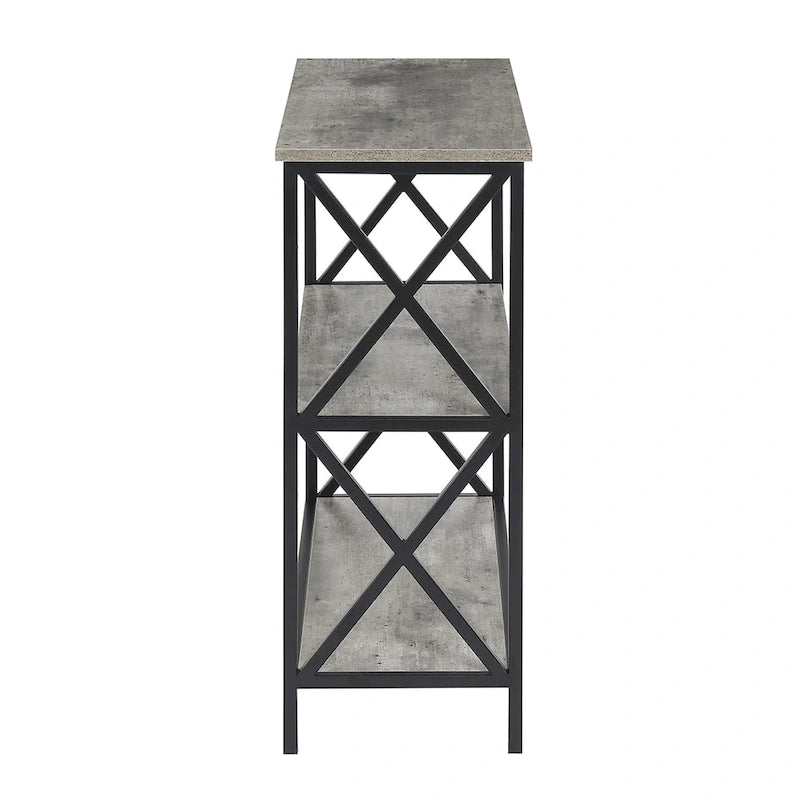 3-Tier Open Bookcase Shelving Unit
