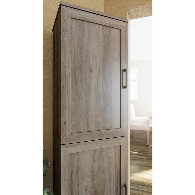 2-Door Kitchen Pantry Cabinet with 6 Shelves