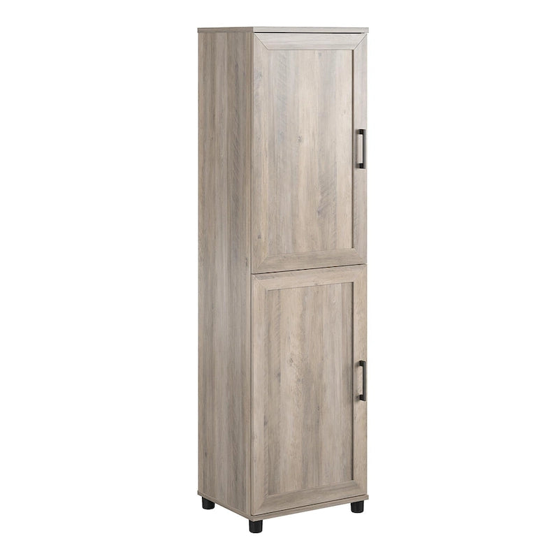 2-Door Kitchen Pantry Cabinet with 6 Shelves