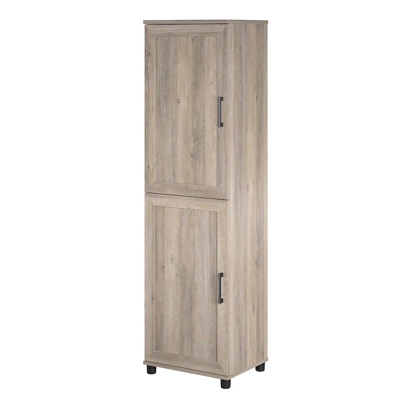 2-Door Kitchen Pantry Cabinet with 6 Shelves