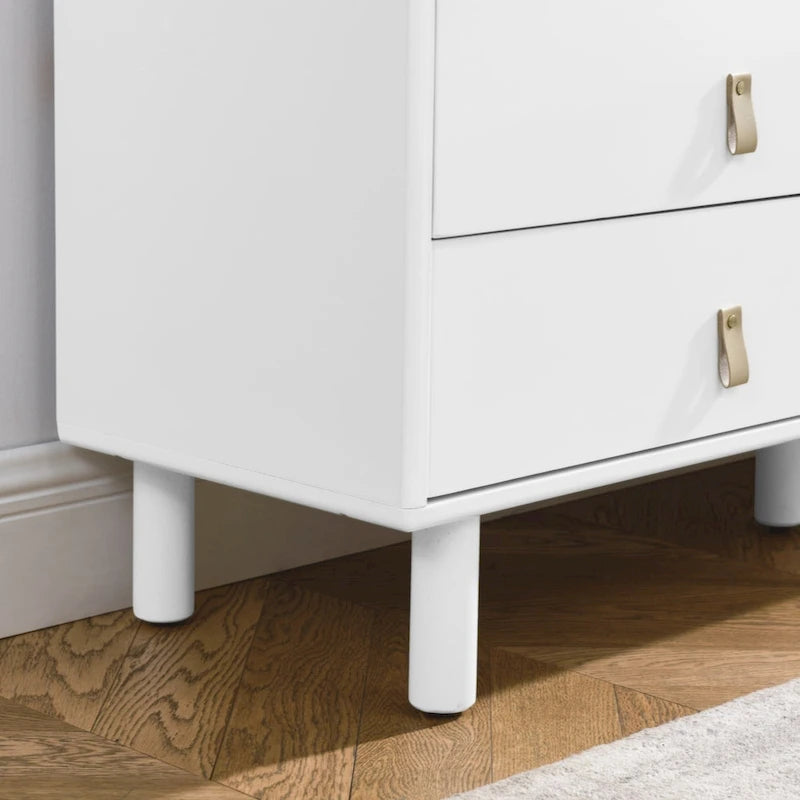Commode de rangement moderne à 5 tiroirs pour chambre, salon et bureau