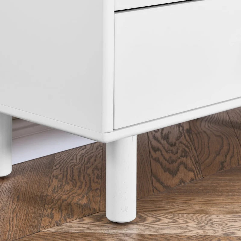 Commode de rangement moderne à 5 tiroirs pour chambre, salon et bureau