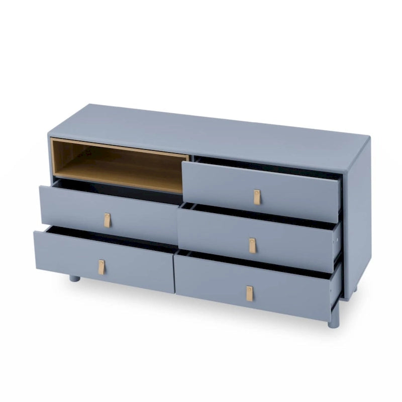 Commode de rangement moderne à 5 tiroirs pour chambre, salon et bureau