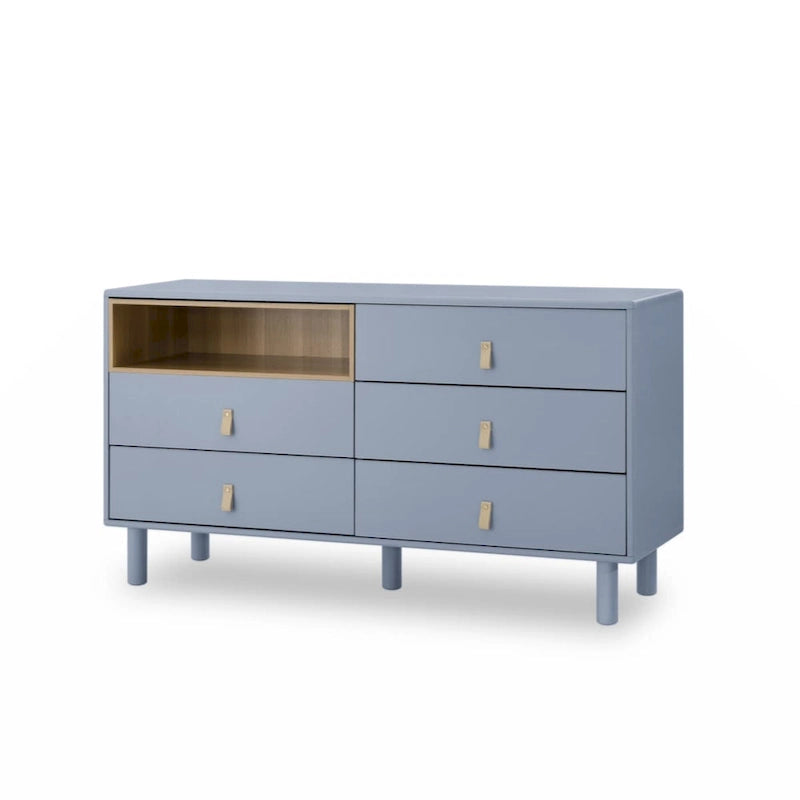 Commode de rangement moderne à 5 tiroirs pour chambre, salon et bureau