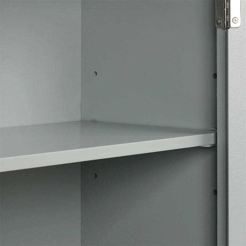 Armoire de salle de bain haute sur pied avec tiroir