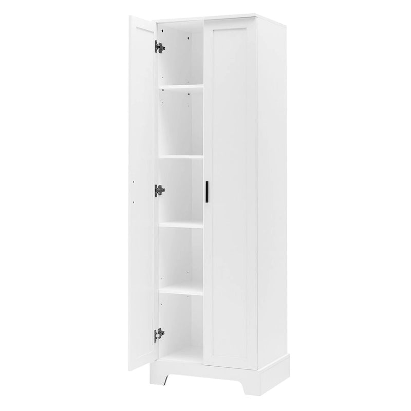 2-Door Storage Cabinet with Adjustable Shelves & Anti-Tip Device