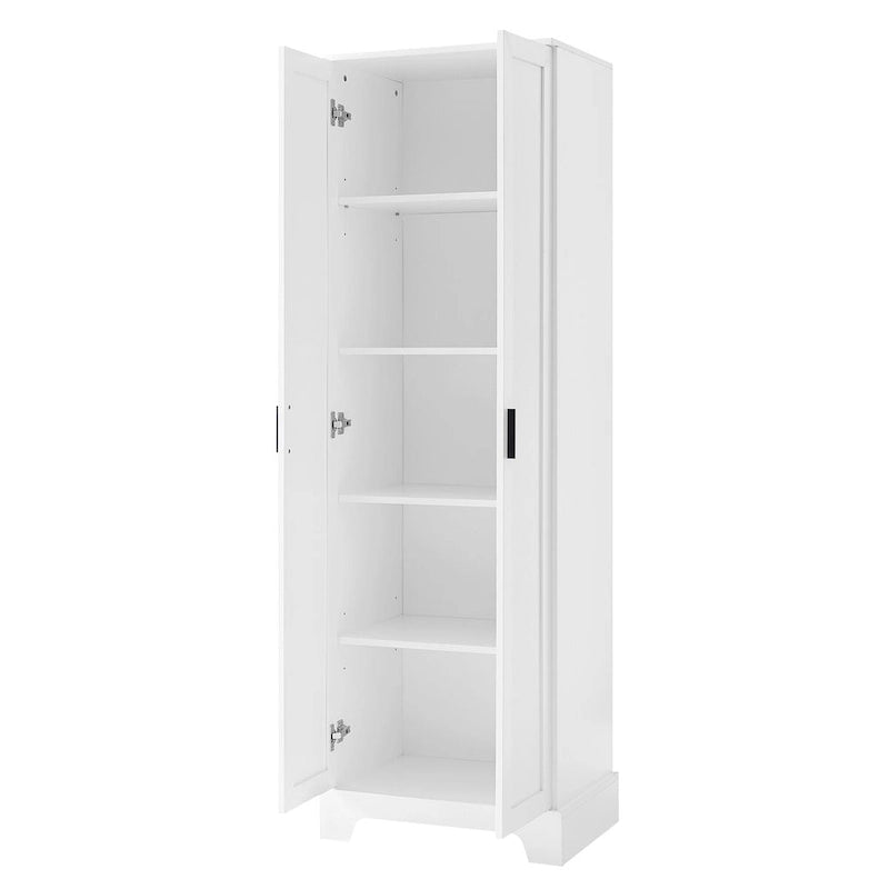 2-Door Storage Cabinet with Adjustable Shelves & Anti-Tip Device