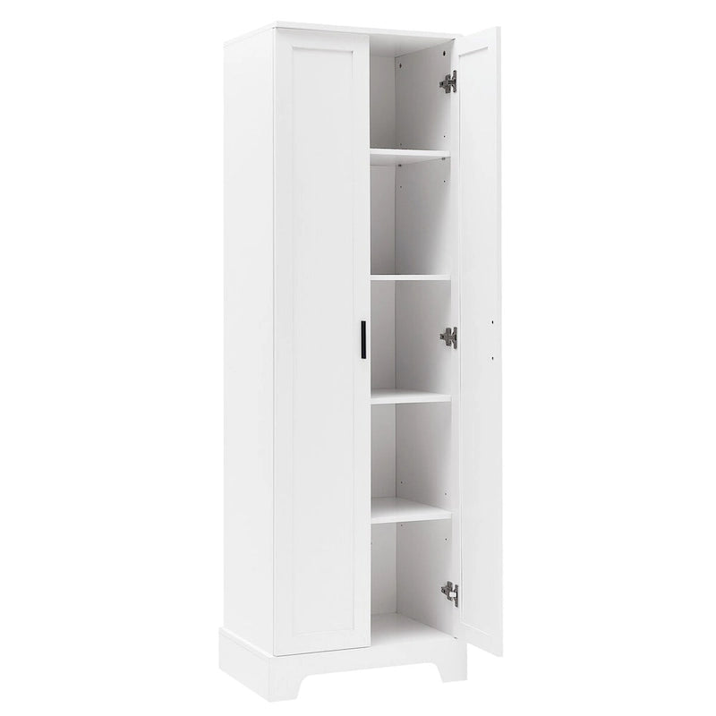 2-Door Storage Cabinet with Adjustable Shelves & Anti-Tip Device