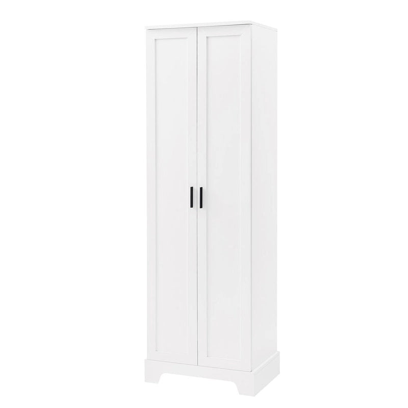 2-Door Storage Cabinet with Adjustable Shelves & Anti-Tip Device
