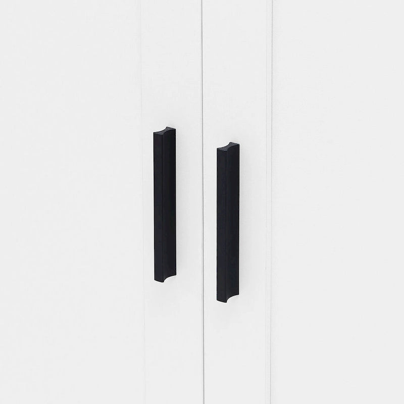 2-Door Storage Cabinet with Adjustable Shelves & Anti-Tip Device