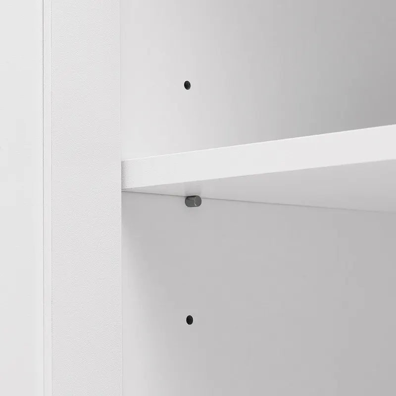 2-Door Storage Cabinet with Adjustable Shelves & Anti-Tip Device
