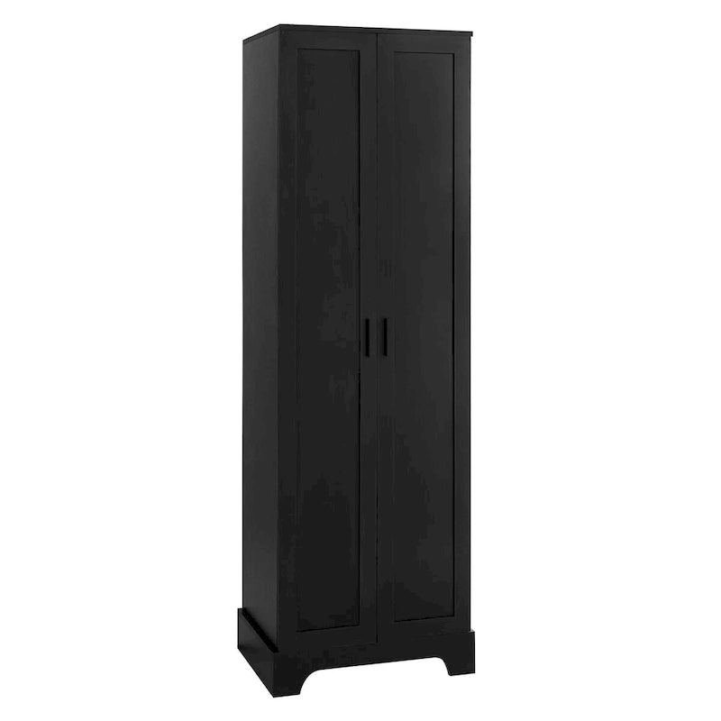 2-Door Storage Cabinet with Adjustable Shelves & Anti-Tip Device