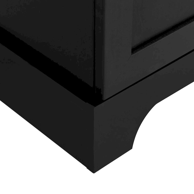 2-Door Storage Cabinet with Adjustable Shelves & Anti-Tip Device