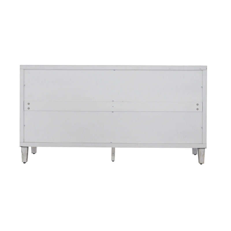 4 Door Wooden Cabinet Sideboard for Living Room
